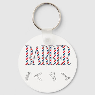 Barber Keychain