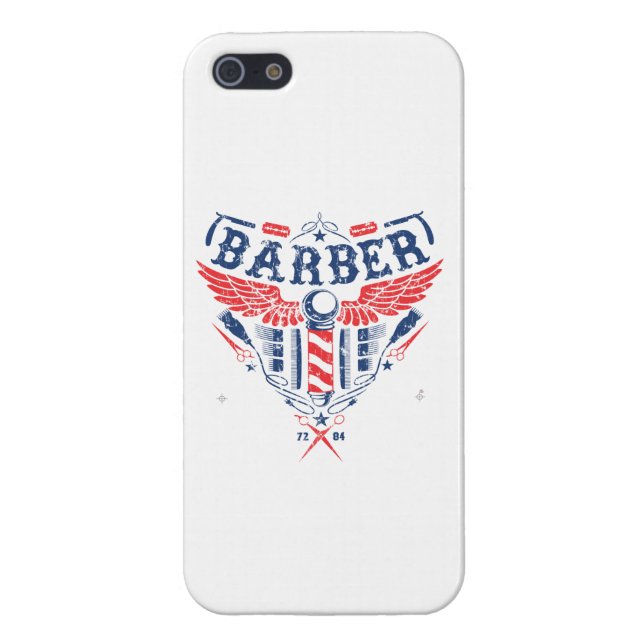 Barber logo IPhone 5 cover (Back)