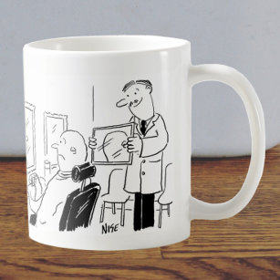 Barber or Hairdresser Cartoon Coffee Mug