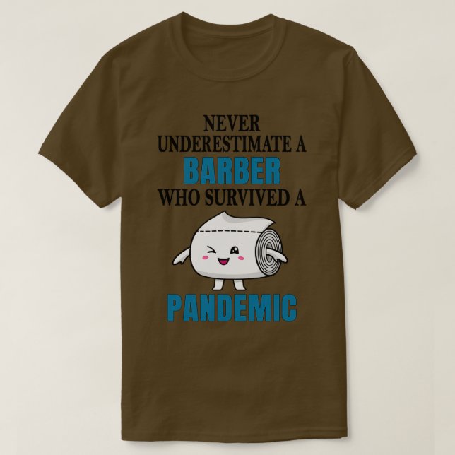 Barber Pandemic T-Shirt (Design Front)