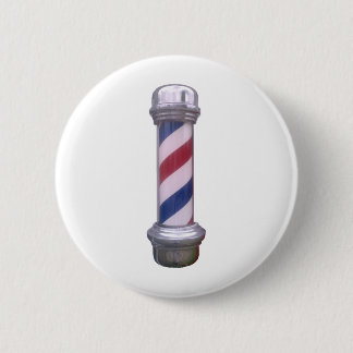 Barber Pole 2 Inch Round Button