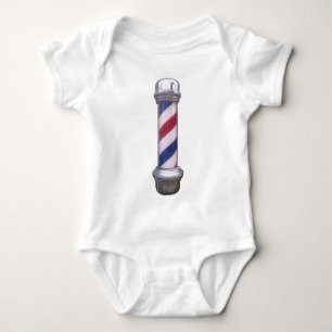 Barber Pole Baby Bodysuit
