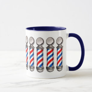 Barber Pole Coffee Mug