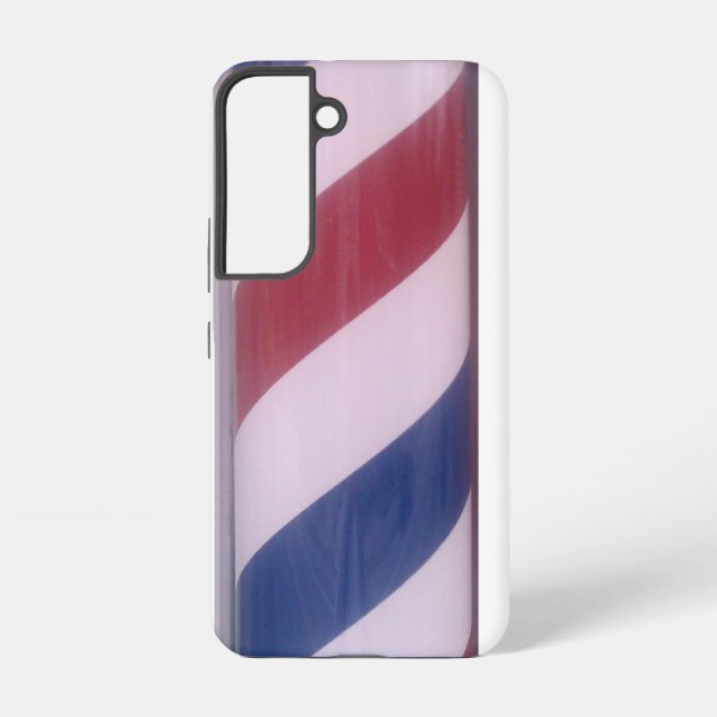 Barber Pole Pattern S22 Samsung Galaxy S22 Case (Back)