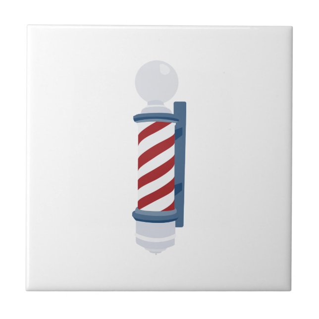 Barber Pole Tile (Front)