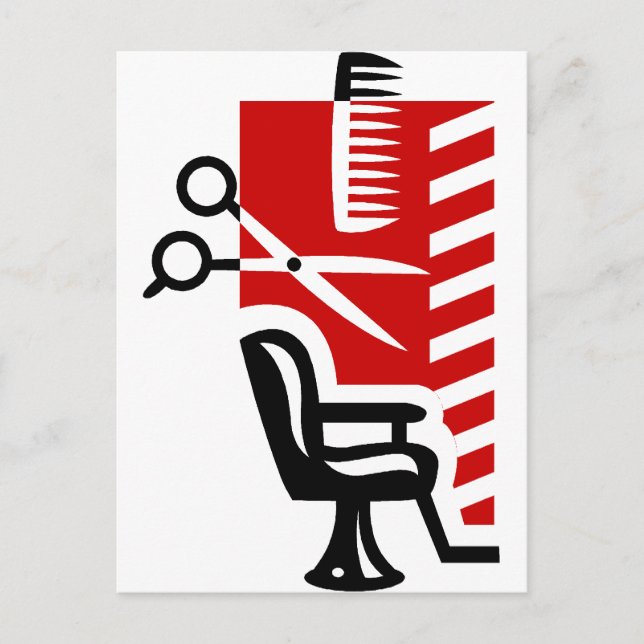 Barber Postcard (Front)