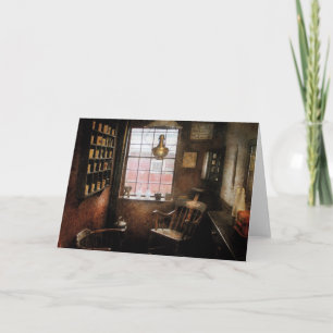 Barber - Remembering the old days Holiday Card