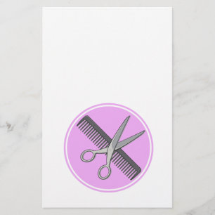 Barber Scissor and Comb Flyer