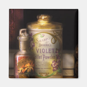 Barber - Sharp & Dohme's Violet Toilet Powder Magnet