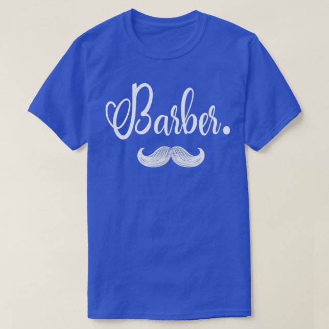 Barber ShirtBarber Funny Barber hairdresser Shirt  (Design Front)