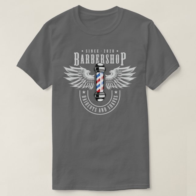 Barber shop 13 T-Shirt (Design Front)