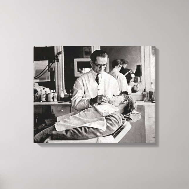 Barber Shop, 1923 Canvas Print (Front)