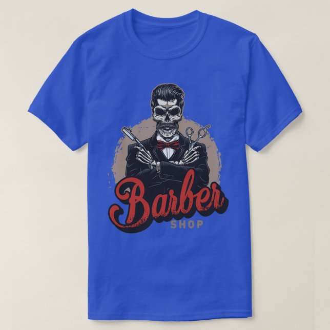 barber shop 79 T-Shirt (Design Front)