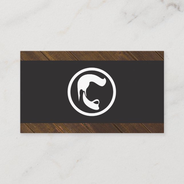 Barber Shop | Barber Business Card (Front)