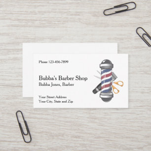 Barber Shop Business Card