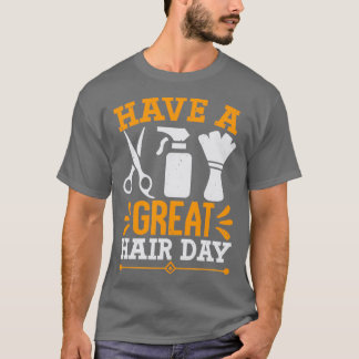 Barber Shop Haircut beard Hairdresser Gift 3 T-Shirt