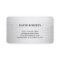 Barber Shop Modern Silver Hair Stylist Minimalist