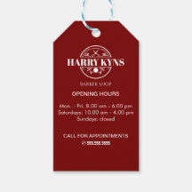 Barber shop opening hours custom