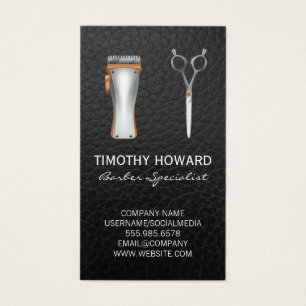 Barber Shop Outils de coupe de cheveux   Cuir