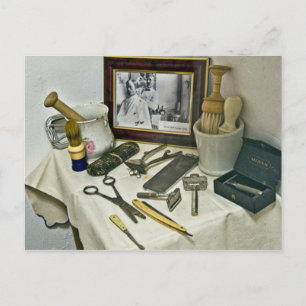 Barber Shop Postcard