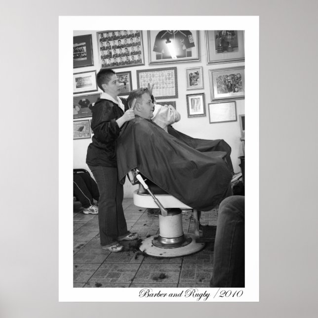 Barber Shop Poster (Front)