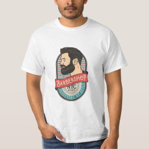 Barber Shop Pride" T-Shirt Logo