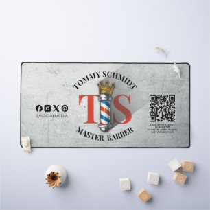 Barber Shop Royal Couronne Barber Pole Salon des c