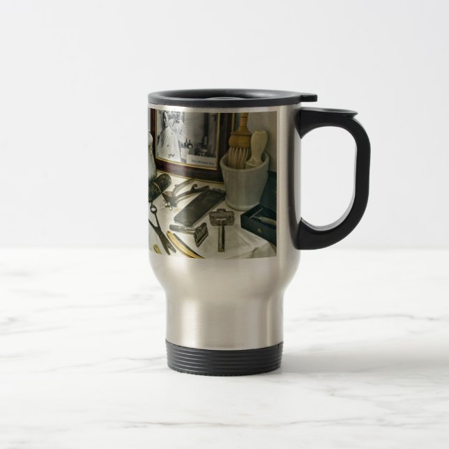 Barber Shop Travel Mug (Right)