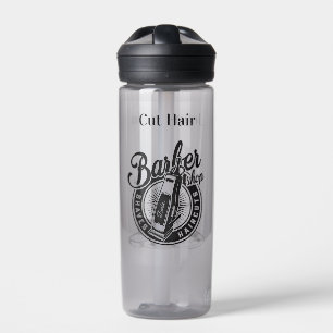 Barber Shop Water Bottle