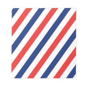 Barber Stripes Notepad