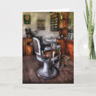Barber - The Barber Chair Holiday Card