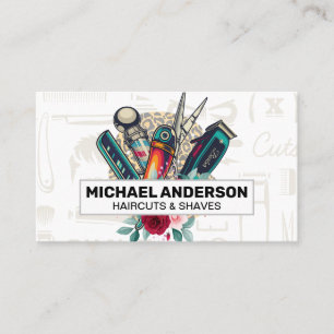 Barber Tools   Hair Care Business Card
