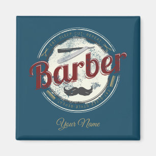 Barber Vintage for Hair Stylist and Hairdresser Magnet