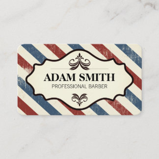 Barbershop Appointment Card