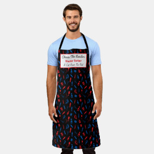 Barbershop (Barber pole and clippers) Apron