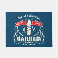 Barbershop Barber Stylist Blue