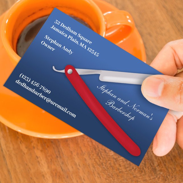 Barbershop Business Card (Creator Uploaded)