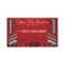 Barbershop Business Card (Barber pole and clippers