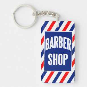 Barbershop Keychain