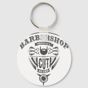 Barbershop originals vintage keychain