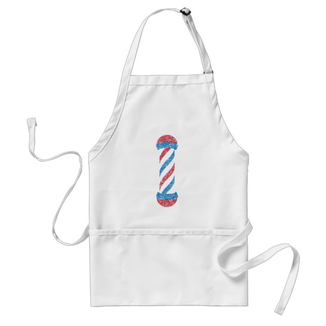 barbershop pole standard apron (Front)