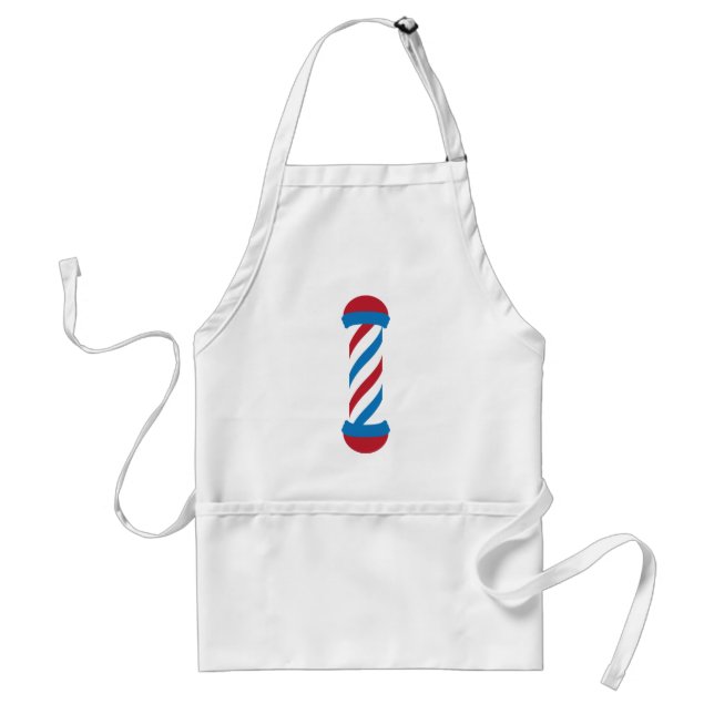 barbershop pole standard apron (Front)
