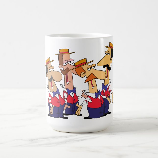 Barbershop Quartet Coffee Mug (Center)