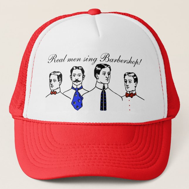 Barbershop Quartet Trucker Hat (Front)