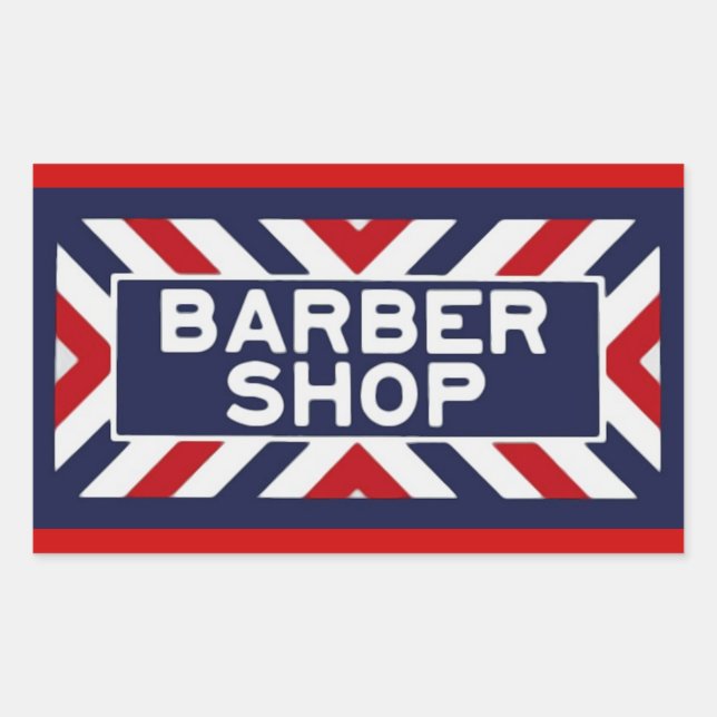 Barbershop Sticker (Front)