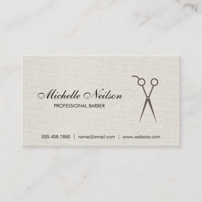 Barbershop | Stylist Business Card (Front)