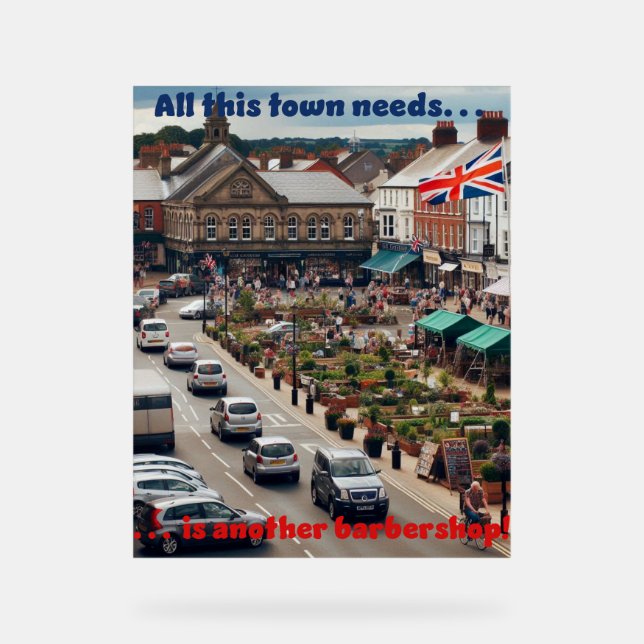 Barbershop Town (Recto)