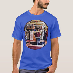 Barbershop With Coat Rack T-Shirt