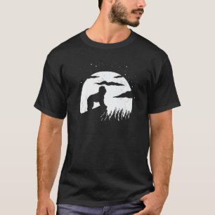 Barbet and Moon Halloween   T-Shirt