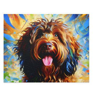 Barbet: Brown French Water Dog Jigsaw Puzzle
